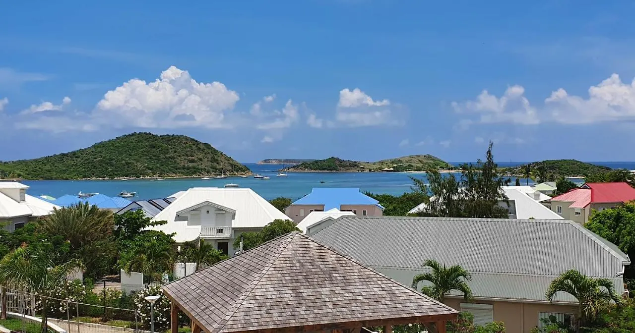 Pinel Superbe Appartement En Residence Vue Mer Cul de Sac 0*,