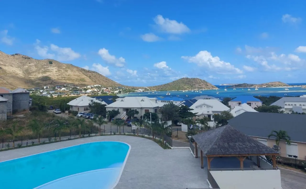 Pinel Superbe Appartement En Residence Vue Mer Cul de Sac